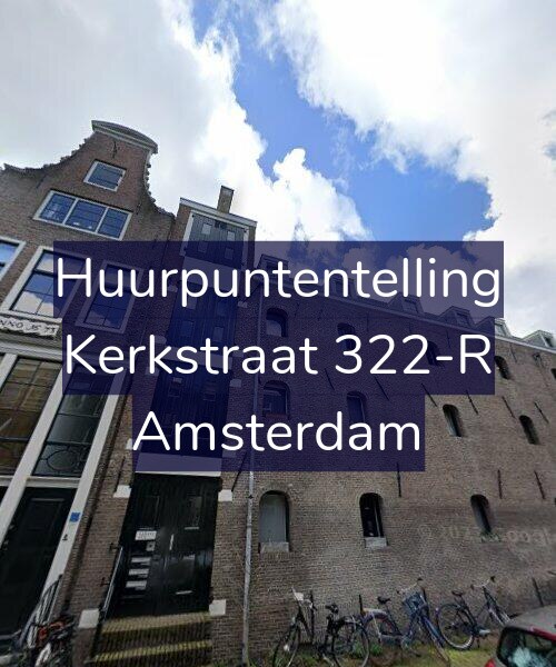 Foto gevel Huurpuntentelling voor Kerkstraat 322-R, Amsterdam