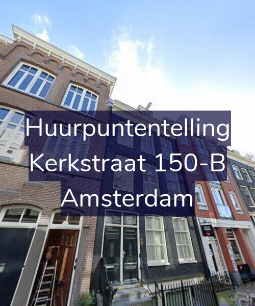 Foto gevel Huurpuntentelling voor Kerkstraat 150-B, Amsterdam
