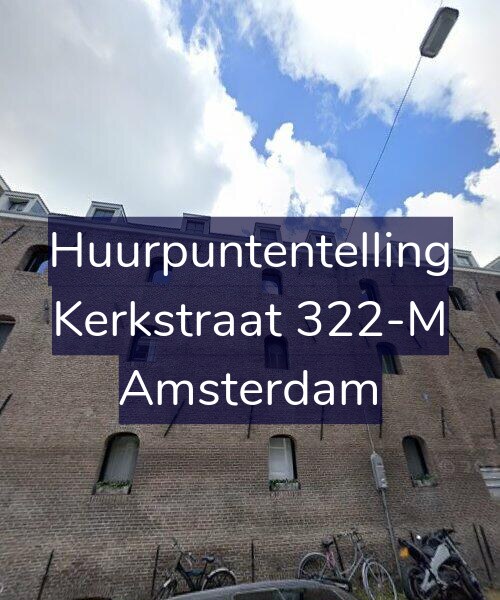 Foto gevel Huurpuntentelling voor Kerkstraat 322-M, Amsterdam
