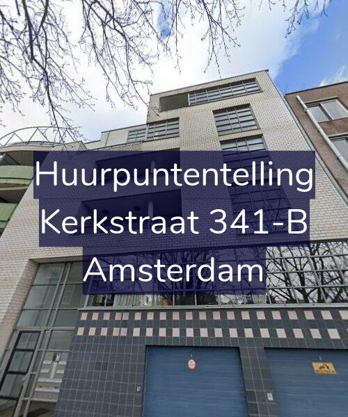 Foto gevel Huurpuntentelling voor Kerkstraat 341-B, Amsterdam