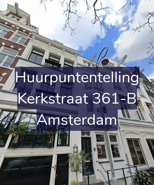 Foto gevel Huurpuntentelling voor Kerkstraat 361-B, Amsterdam