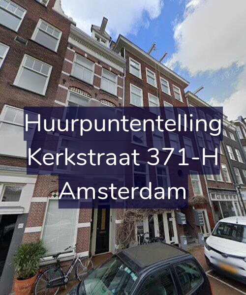 Foto gevel Huurpuntentelling voor Kerkstraat 371-H, Amsterdam