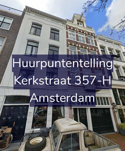 Foto gevel Huurpuntentelling voor Kerkstraat 357-H, Amsterdam