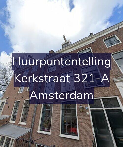 Foto gevel Huurpuntentelling voor Kerkstraat 321-A, Amsterdam