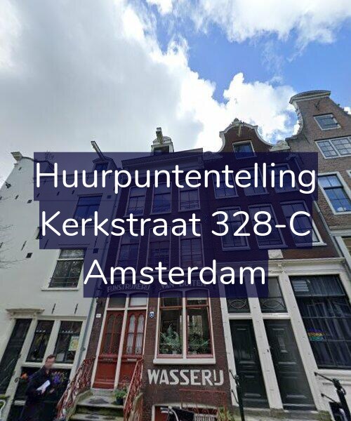 Foto gevel Huurpuntentelling voor Kerkstraat 328-C, Amsterdam