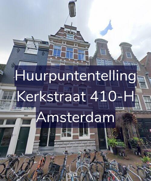 Foto gevel Huurpuntentelling voor Kerkstraat 410-H, Amsterdam