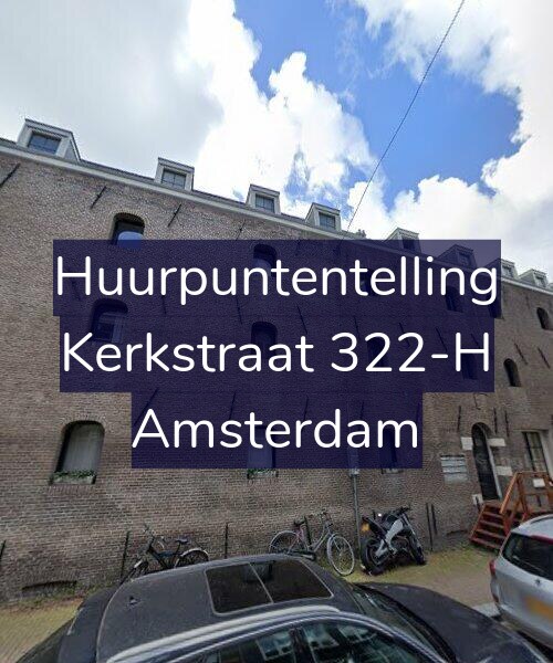 Foto gevel Huurpuntentelling voor Kerkstraat 322-H, Amsterdam