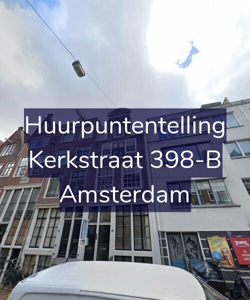 Foto gevel Huurpuntentelling voor Kerkstraat 398-B, Amsterdam
