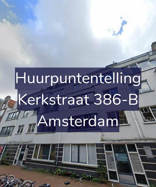 Foto gevel Huurpuntentelling voor Kerkstraat 386-B, Amsterdam
