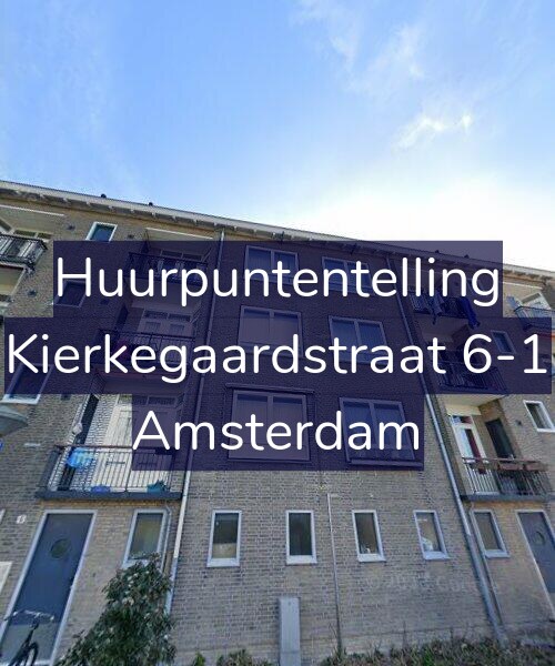 Foto gevel Huurpuntentelling voor Kierkegaardstraat 6-1, Amsterdam