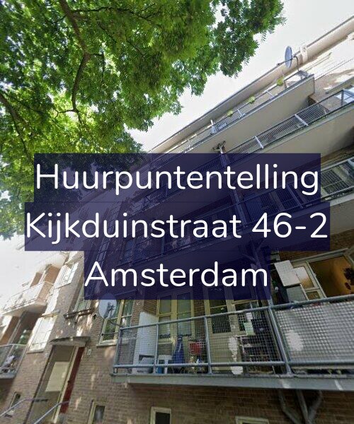 Foto gevel Huurpuntentelling voor Kijkduinstraat 46-2, Amsterdam