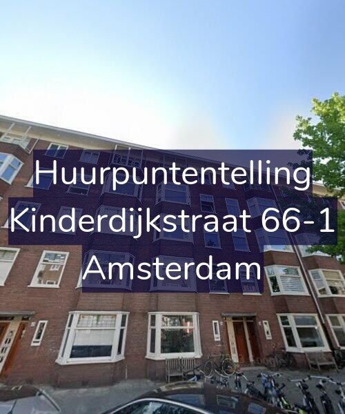 Foto gevel Huurpuntentelling voor Kinderdijkstraat 66-1, Amsterdam