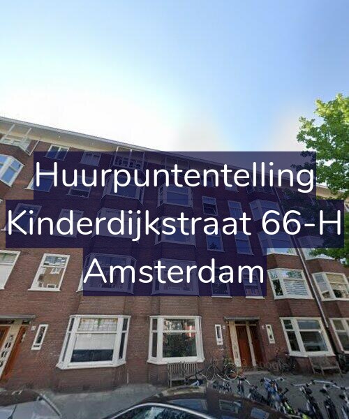 Foto gevel Huurpuntentelling voor Kinderdijkstraat 66-H, Amsterdam