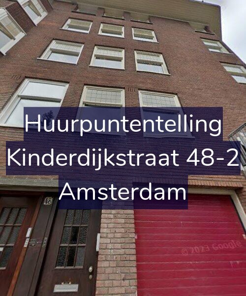 Foto gevel Huurpuntentelling voor Kinderdijkstraat 48-2, Amsterdam