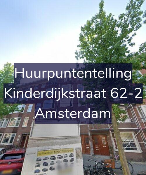 Foto gevel Huurpuntentelling voor Kinderdijkstraat 62-2, Amsterdam