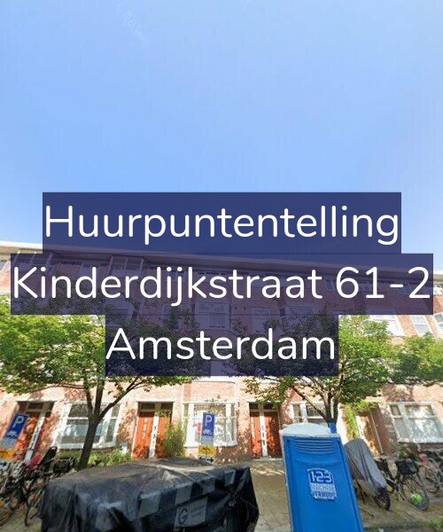 Foto gevel Huurpuntentelling voor Kinderdijkstraat 61-2, Amsterdam