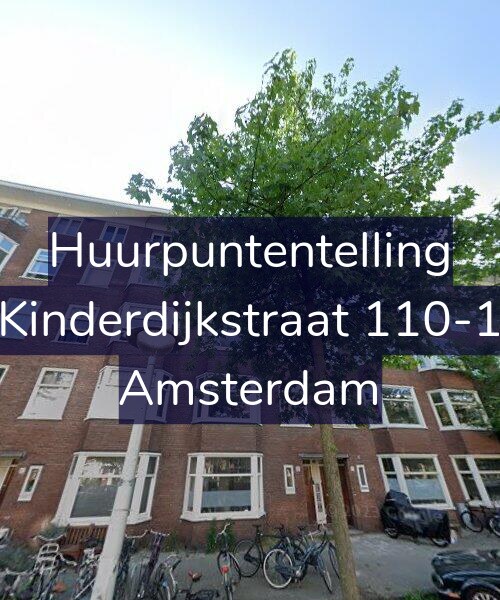 Foto gevel Huurpuntentelling voor Kinderdijkstraat 110-1, Amsterdam