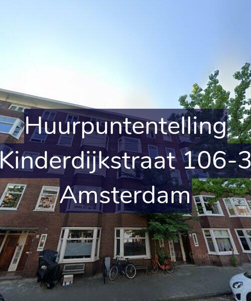 Foto gevel Huurpuntentelling voor Kinderdijkstraat 106-3, Amsterdam