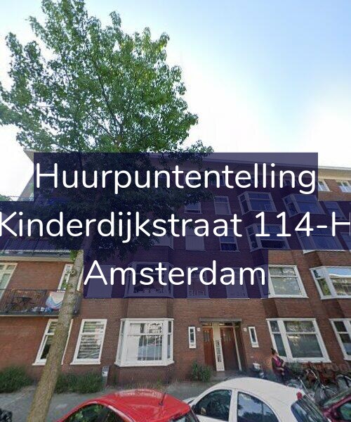 Foto gevel Huurpuntentelling voor Kinderdijkstraat 114-H, Amsterdam