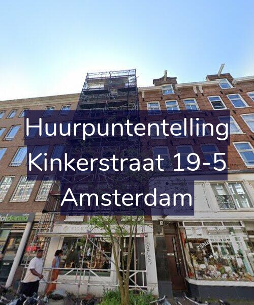 Foto gevel Huurpuntentelling voor Kinkerstraat 19-5, Amsterdam