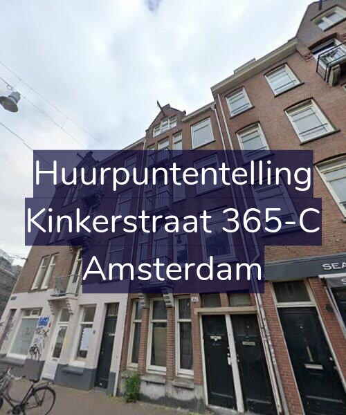 Foto gevel Huurpuntentelling voor Kinkerstraat 365-C, Amsterdam