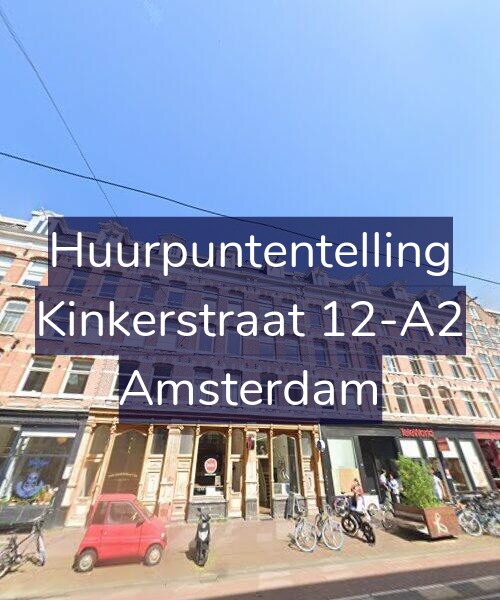 Foto gevel Huurpuntentelling voor Kinkerstraat 12-A2, Amsterdam