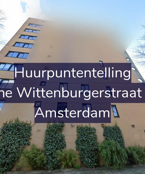 Foto gevel Huurpuntentelling voor Kleine Wittenburgerstraat 227, Amsterdam
