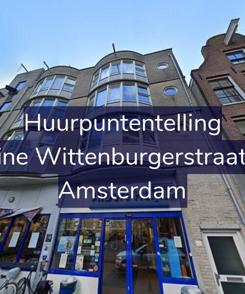 Foto gevel Huurpuntentelling voor Kleine Wittenburgerstraat 16, Amsterdam