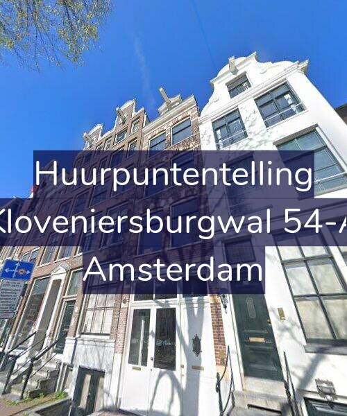 Foto gevel Huurpuntentelling voor Kloveniersburgwal 54-A, Amsterdam
