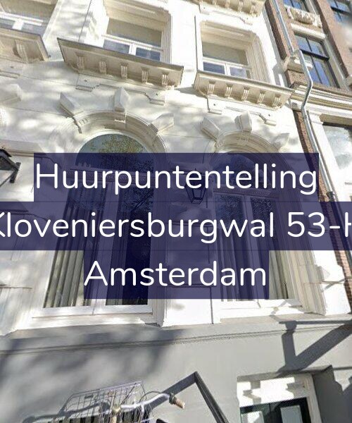 Foto gevel Huurpuntentelling voor Kloveniersburgwal 53-H, Amsterdam