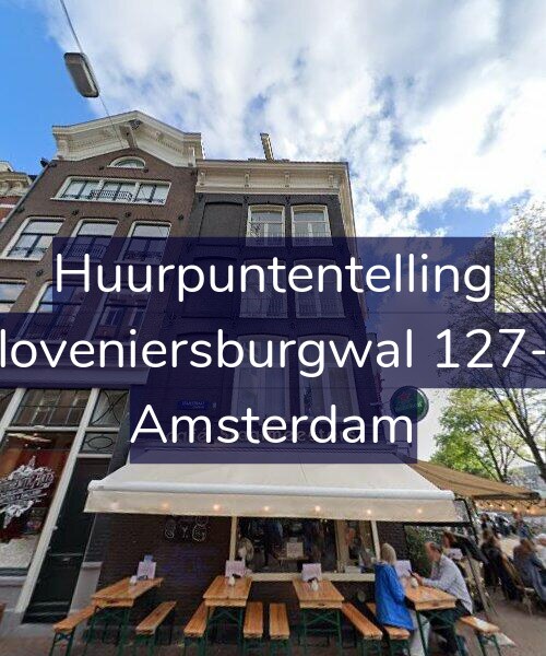 Foto gevel Huurpuntentelling voor Kloveniersburgwal 127-2, Amsterdam