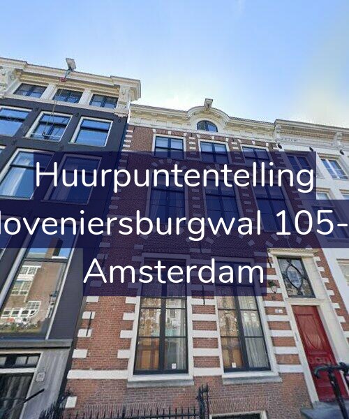 Foto gevel Huurpuntentelling voor Kloveniersburgwal 105-D, Amsterdam