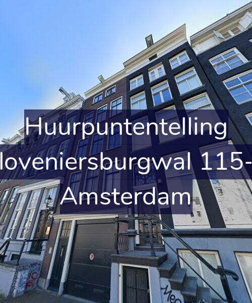 Foto gevel Huurpuntentelling voor Kloveniersburgwal 115-3, Amsterdam