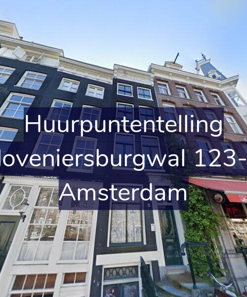 Foto gevel Huurpuntentelling voor Kloveniersburgwal 123-D, Amsterdam