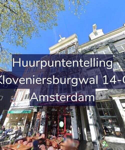 Foto gevel Huurpuntentelling voor Kloveniersburgwal 14-C, Amsterdam