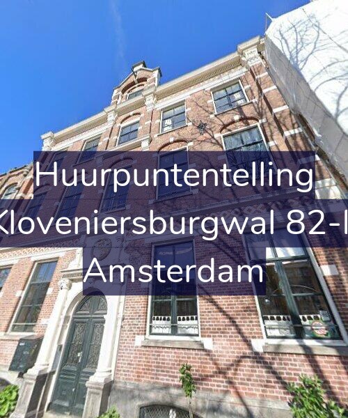 Foto gevel Huurpuntentelling voor Kloveniersburgwal 82-F, Amsterdam