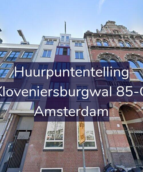Foto gevel Huurpuntentelling voor Kloveniersburgwal 85-G, Amsterdam