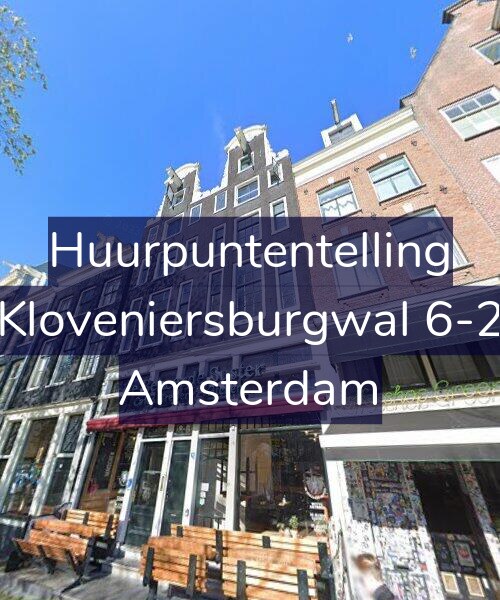 Foto gevel Huurpuntentelling voor Kloveniersburgwal 6-2, Amsterdam