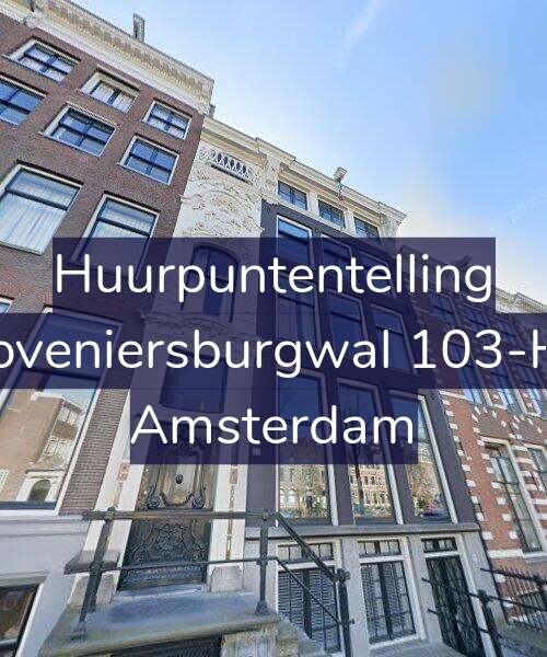 Foto gevel Huurpuntentelling voor Kloveniersburgwal 103-HV, Amsterdam