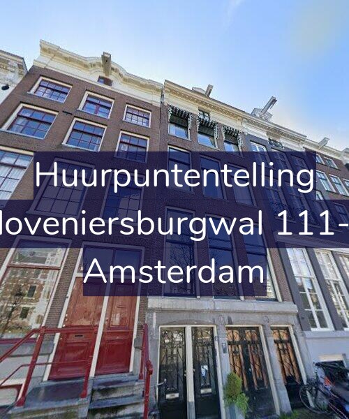 Foto gevel Huurpuntentelling voor Kloveniersburgwal 111-C, Amsterdam