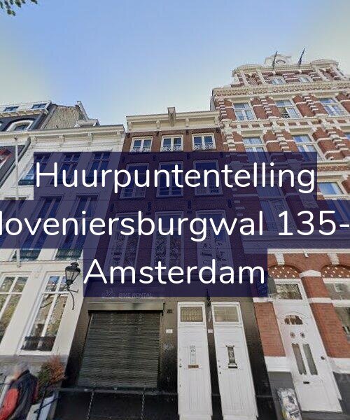 Foto gevel Huurpuntentelling voor Kloveniersburgwal 135-B, Amsterdam