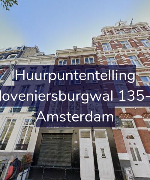 Foto gevel Huurpuntentelling voor Kloveniersburgwal 135-C, Amsterdam