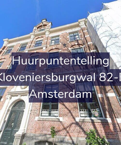 Foto gevel Huurpuntentelling voor Kloveniersburgwal 82-E, Amsterdam