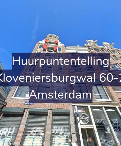 Foto gevel Huurpuntentelling voor Kloveniersburgwal 60-2, Amsterdam