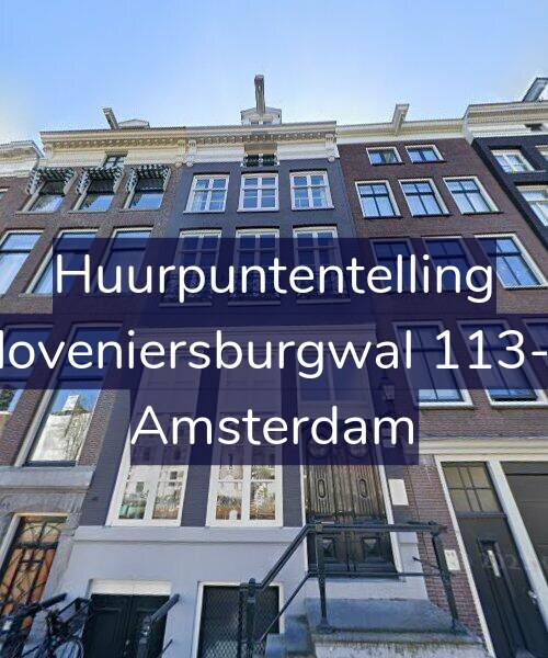 Foto gevel Huurpuntentelling voor Kloveniersburgwal 113-B, Amsterdam