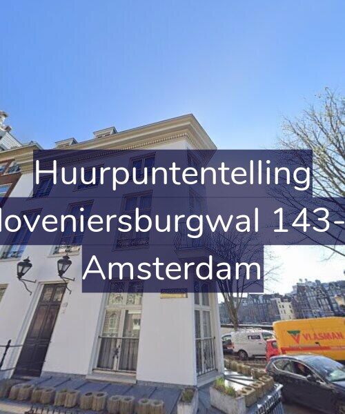 Foto gevel Huurpuntentelling voor Kloveniersburgwal 143-A, Amsterdam