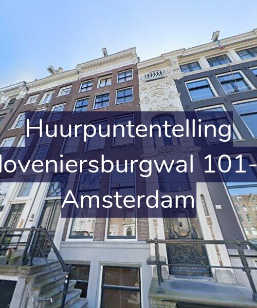 Foto gevel Huurpuntentelling voor Kloveniersburgwal 101-C, Amsterdam