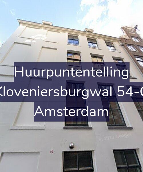Foto gevel Huurpuntentelling voor Kloveniersburgwal 54-C, Amsterdam