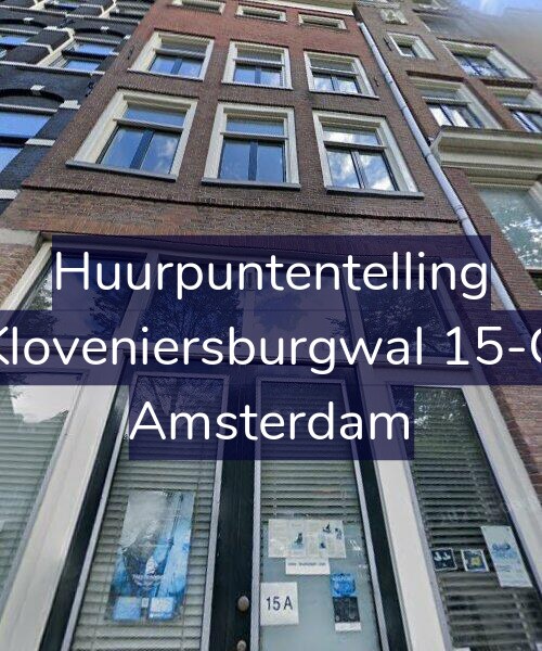 Foto gevel Huurpuntentelling voor Kloveniersburgwal 15-G, Amsterdam