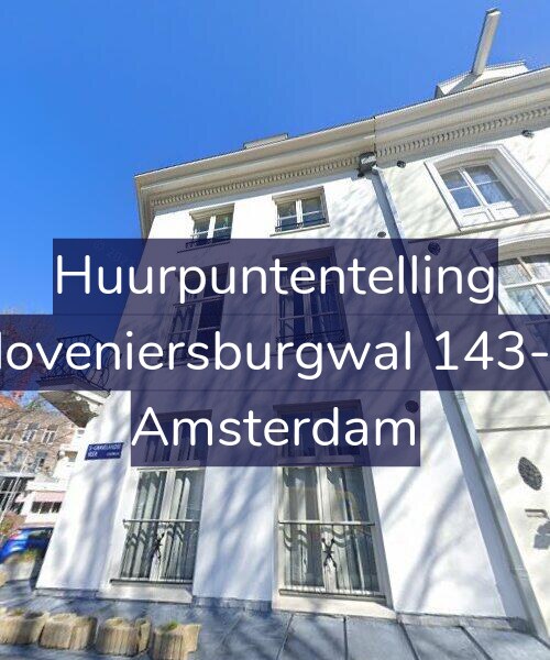 Foto gevel Huurpuntentelling voor Kloveniersburgwal 143-D, Amsterdam
